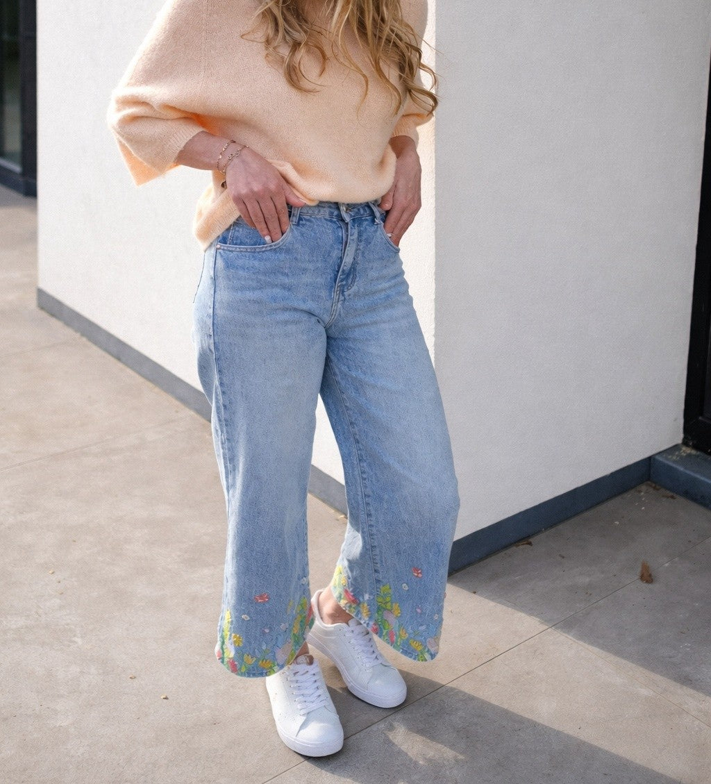 FLORAL BREEZE DENIM
