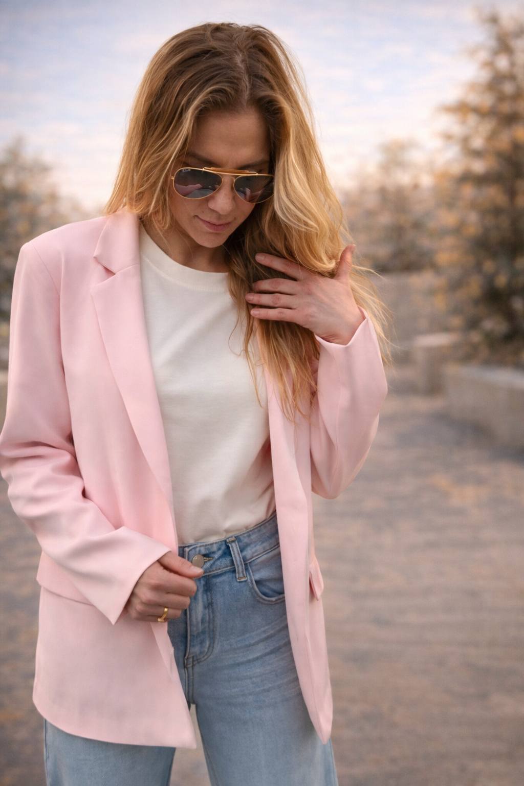 LACE BLAZER